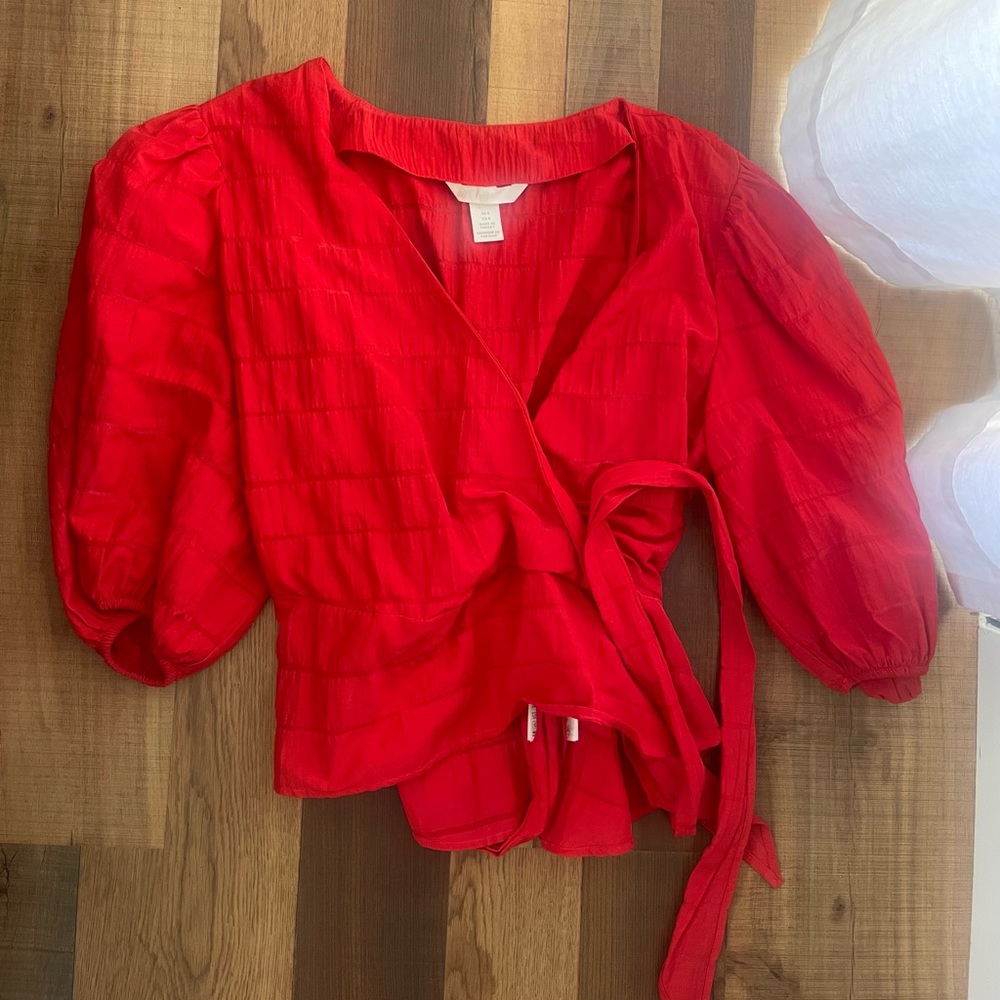 H&M wrap top